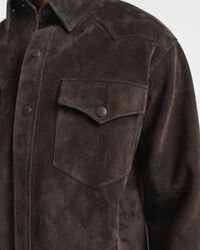 Relaxed Fit suède Rodeo-hemd