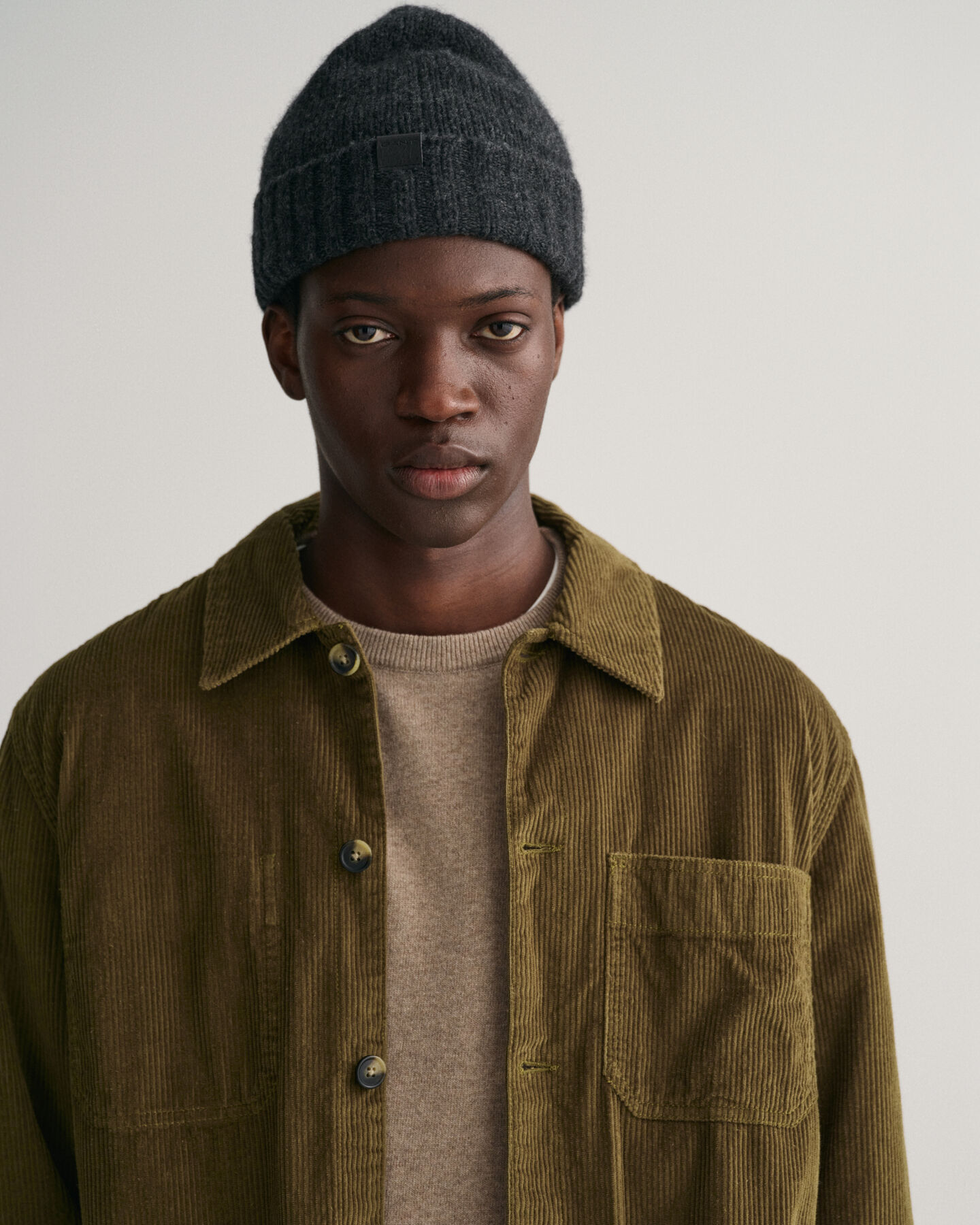 Corduroy overshirt