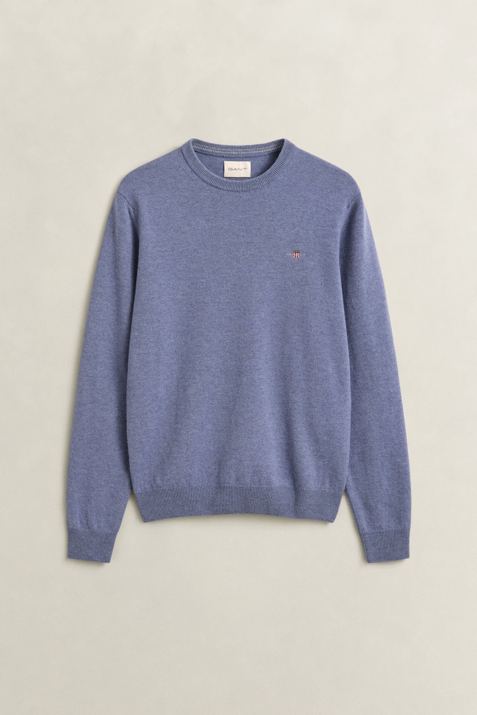 Pull col rond en laine d’agneau