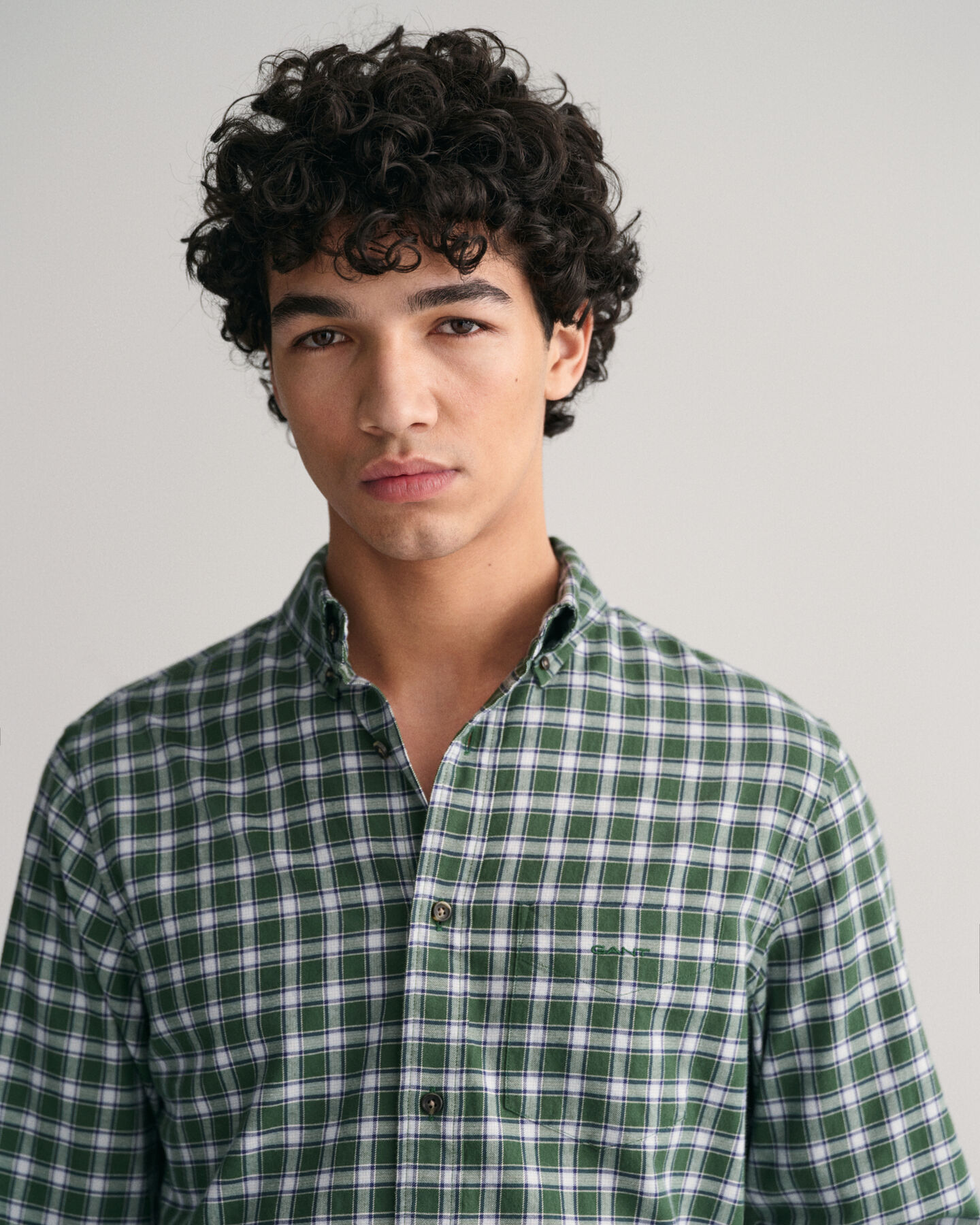 Chemise regular fit en flanelle &agrave; motif &eacute;cossais