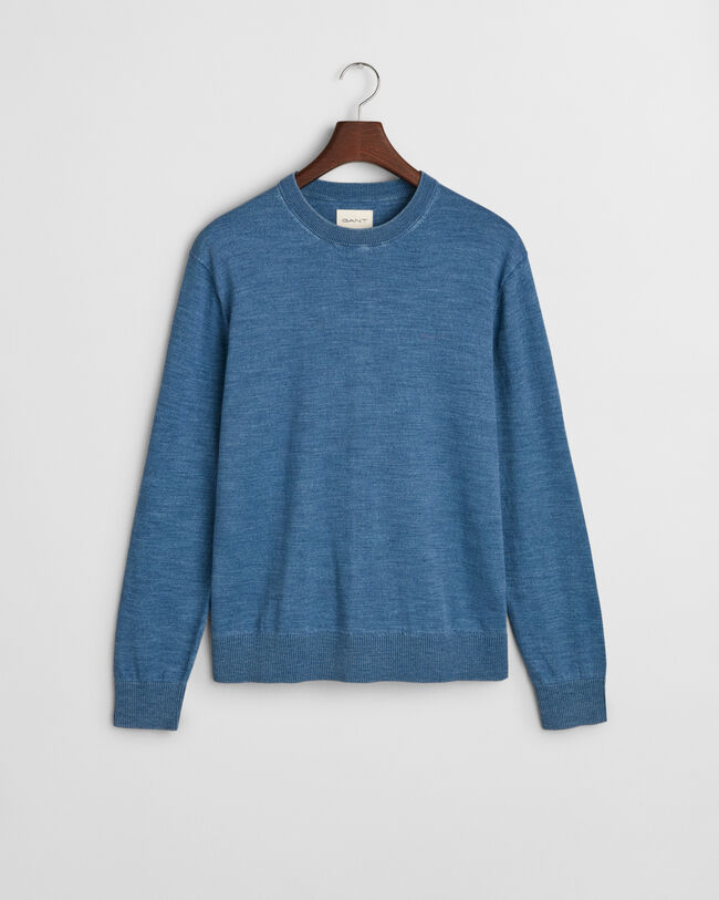 Sunfaded sweater met ronde hals