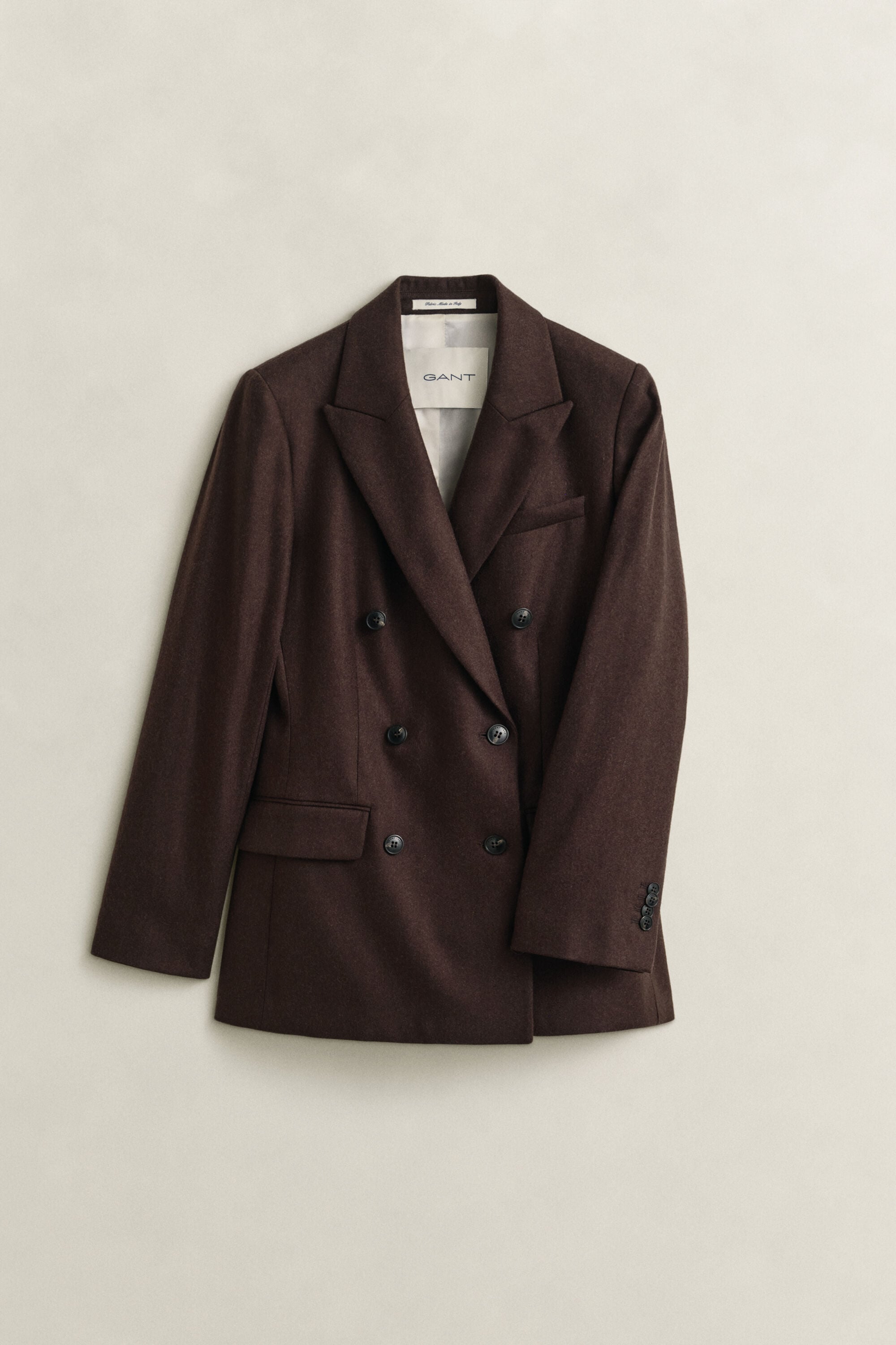 Flanellen blazer