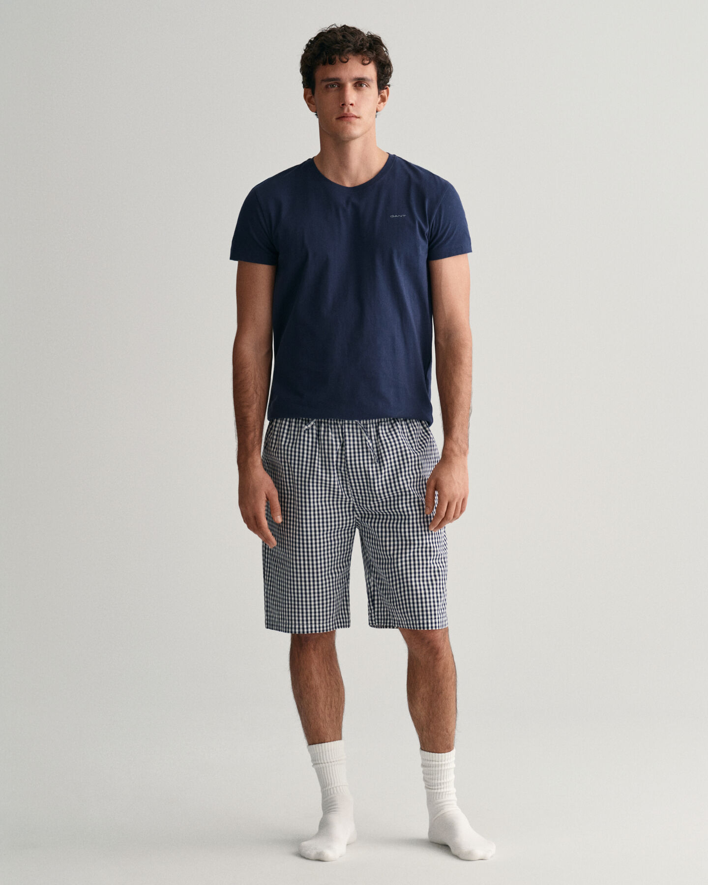 Short de pyjama à carreaux vichy