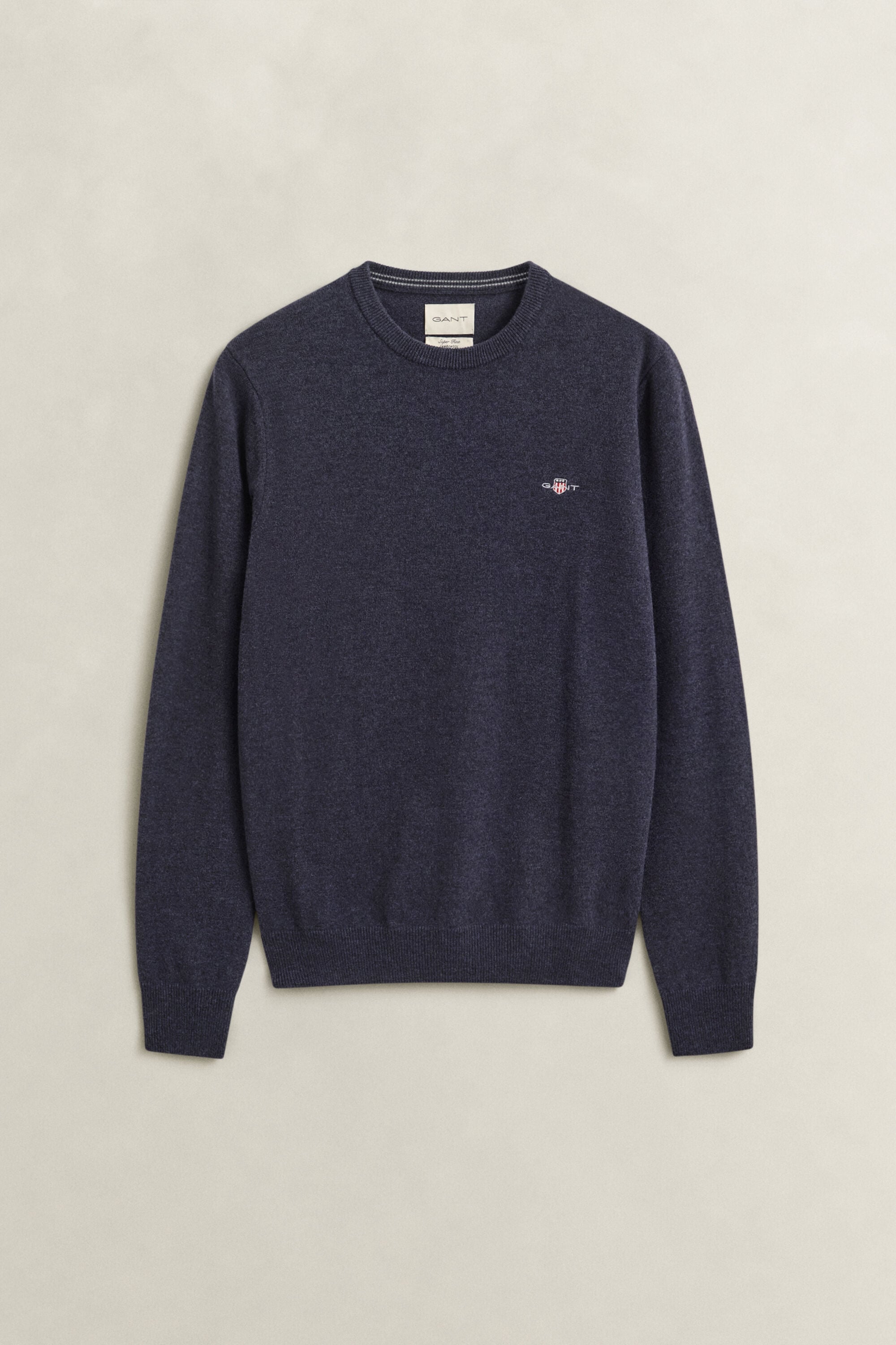 Pull col rond en laine d’agneau