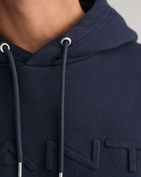Gebosseleerde hoodie