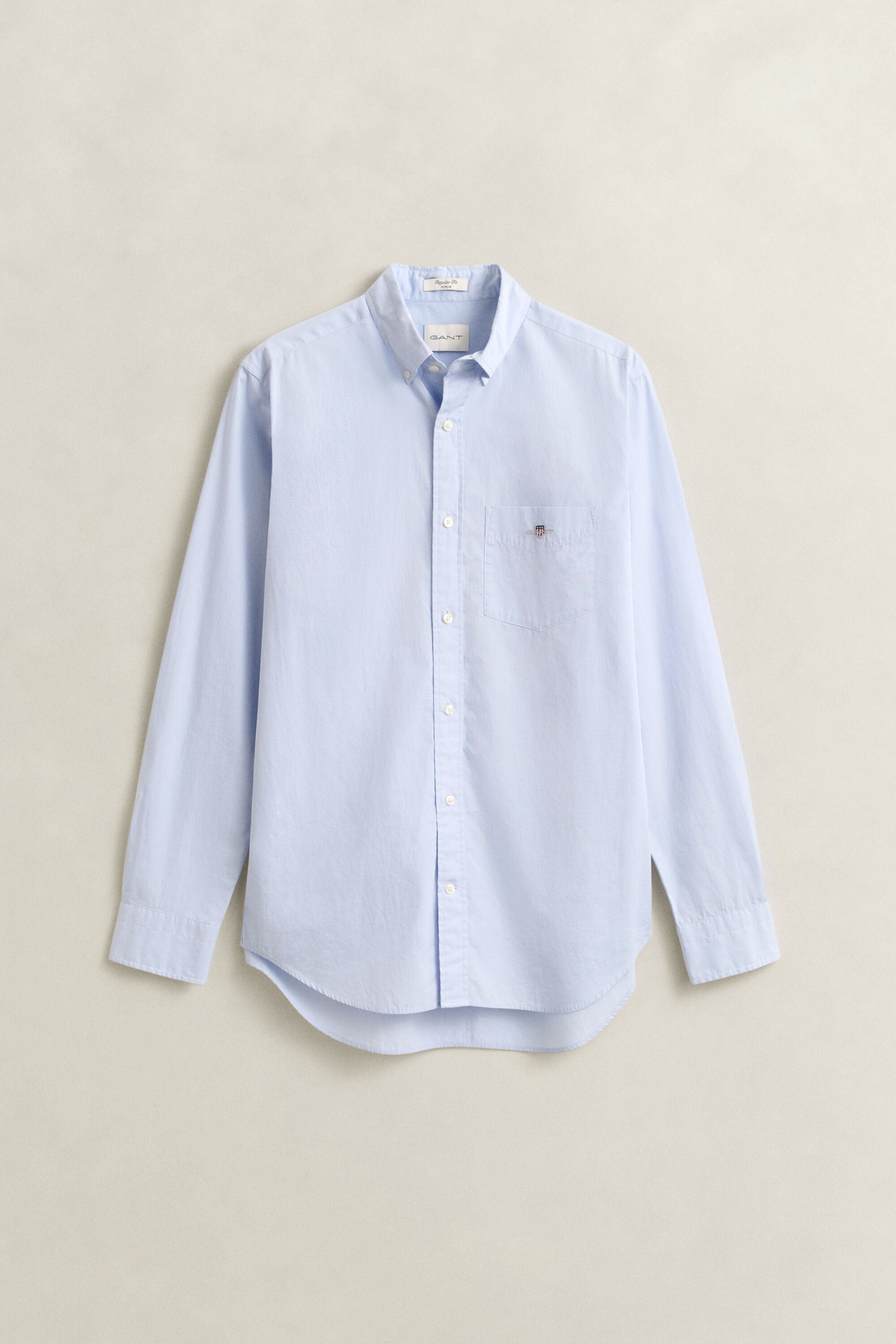 Regular Fit Classic overhemd van poplin
