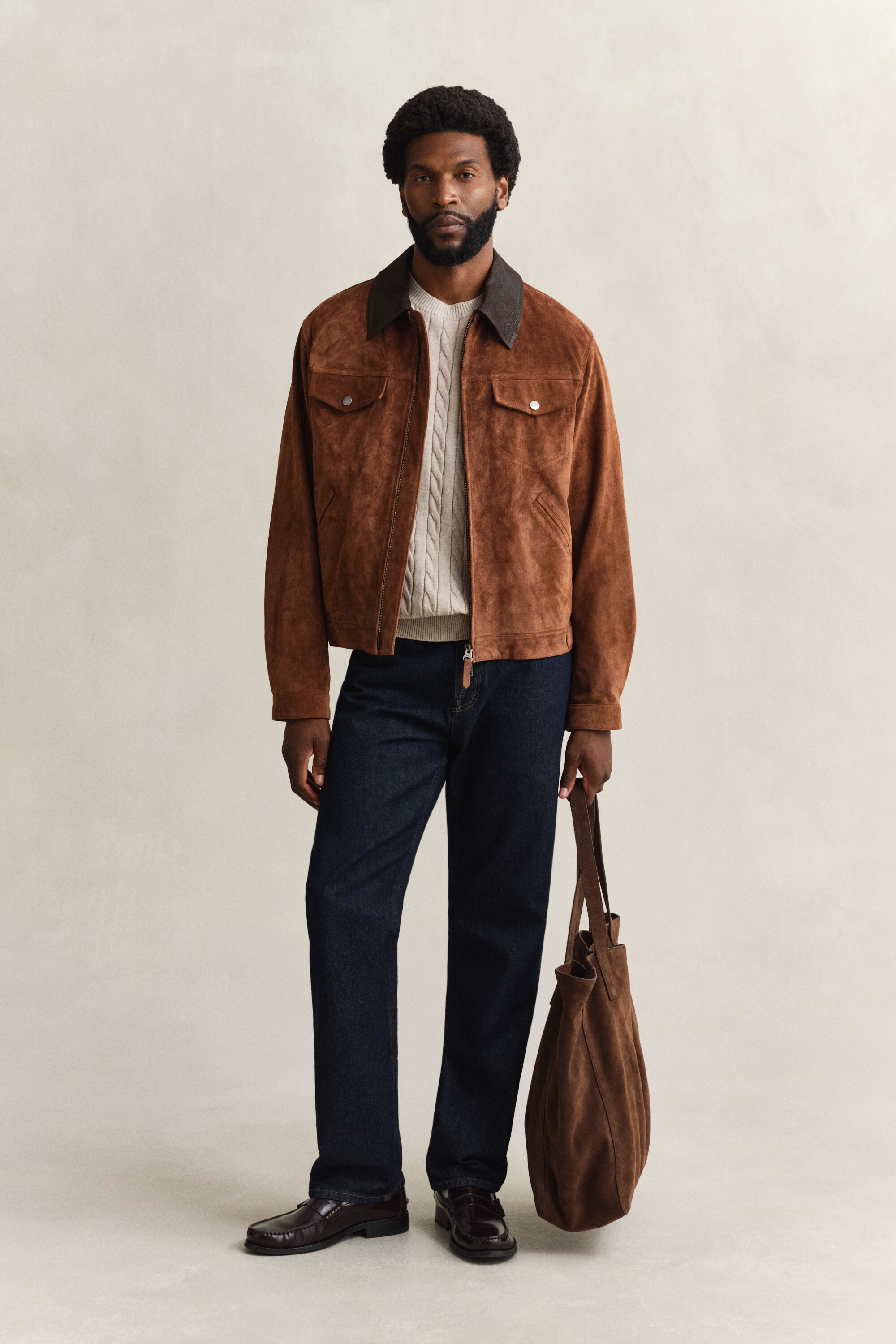 Pull en coton à manches courtes et maille torsadée