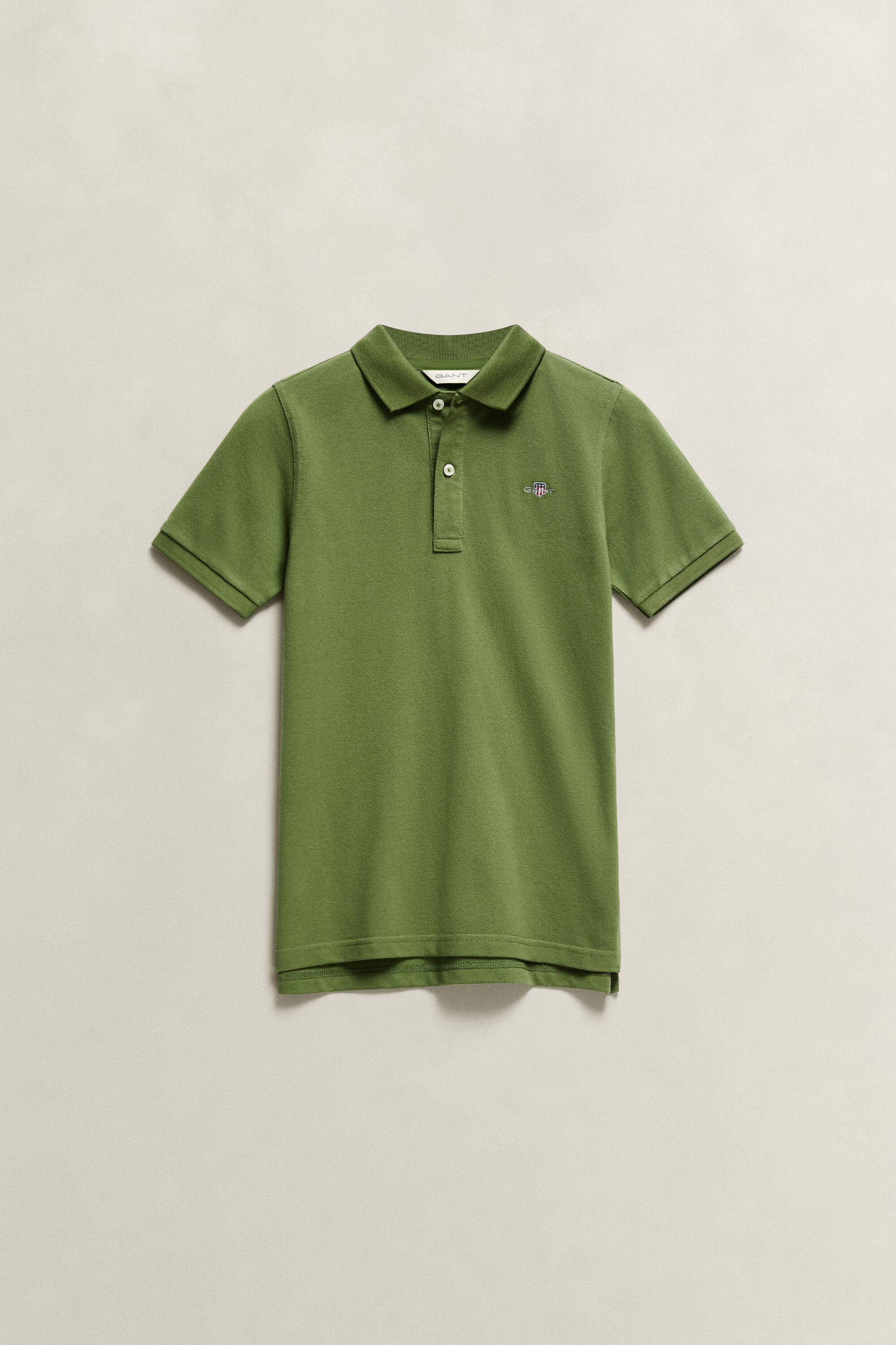 Teens Shield piqué poloshirt