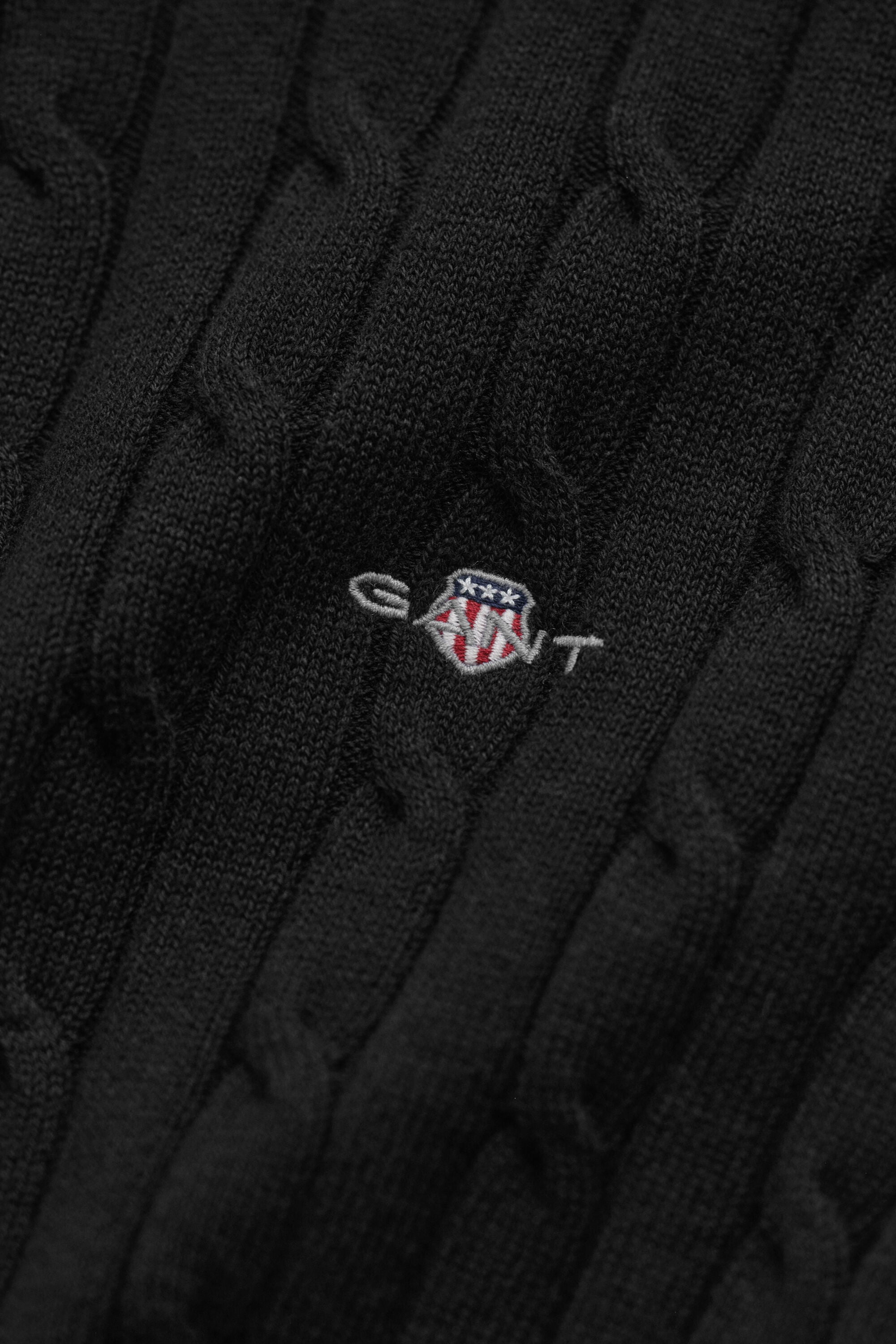 Cardigan en maille de coton stretch à torsades