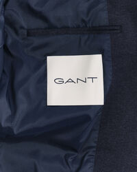 Veste blazer coupe slim en jersey piqué bicolore