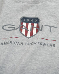 Kids Archive Shield T-shirt met lange mouwen