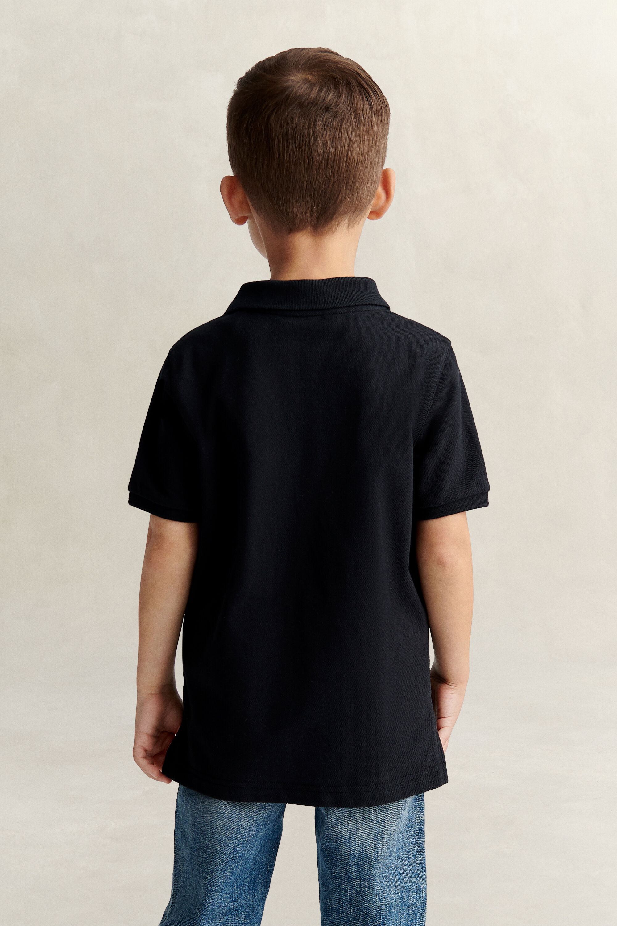 Kids Shield piqué poloshirt