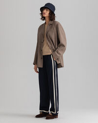 Pull-On satijnen broek