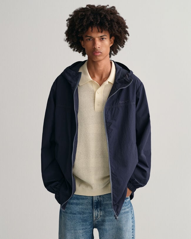 Veste légère à capuche