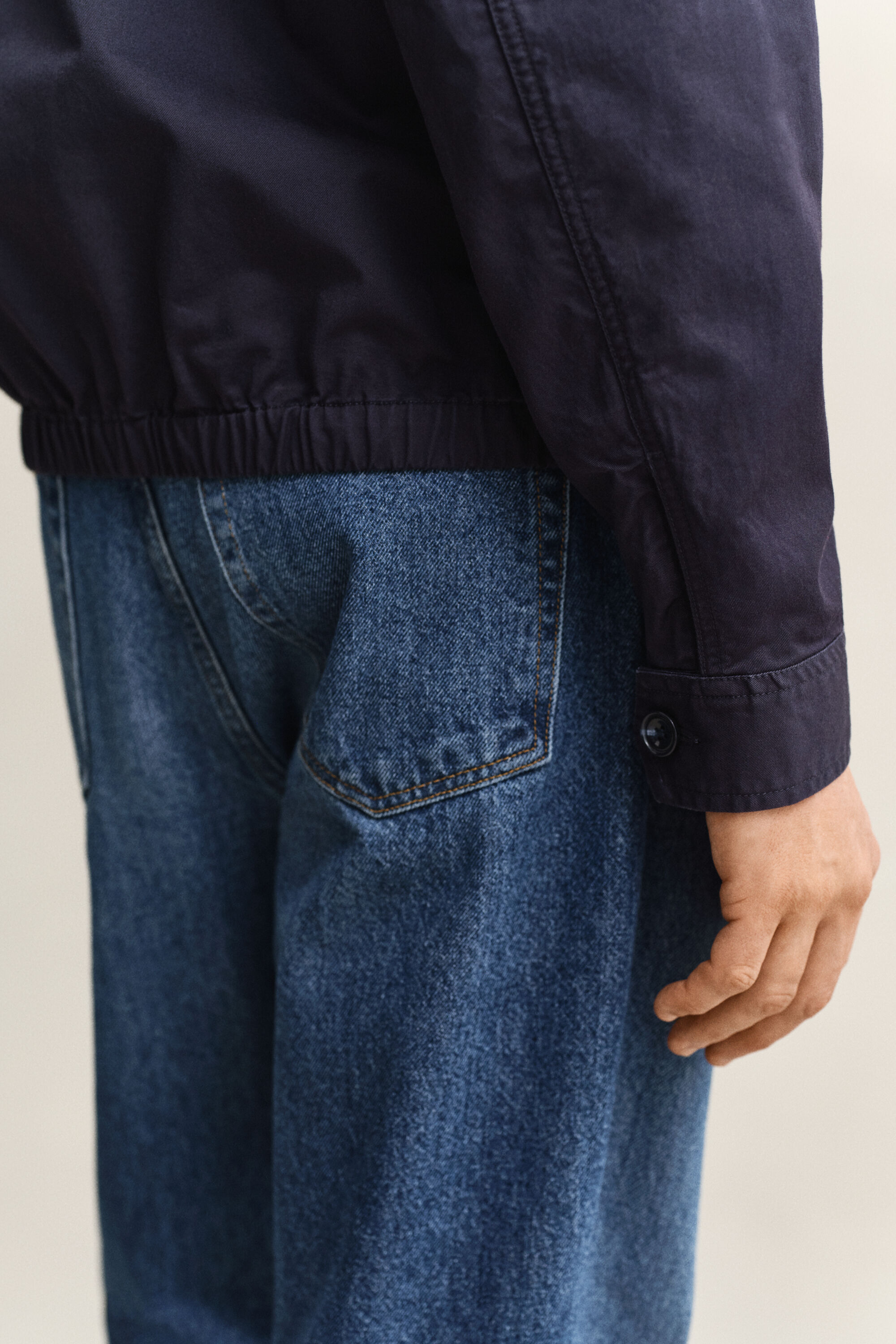 Katoenen Windcheater jack