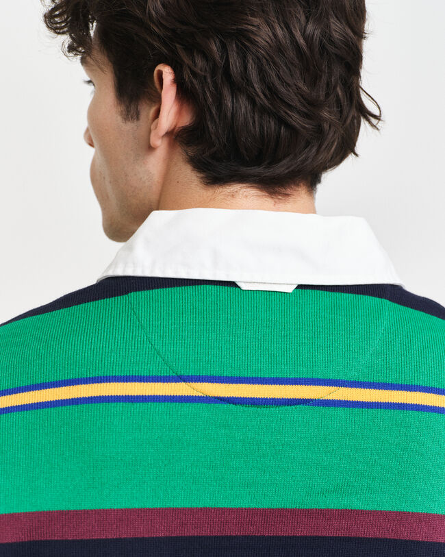 Heavy Rugger met gekleurde strepen