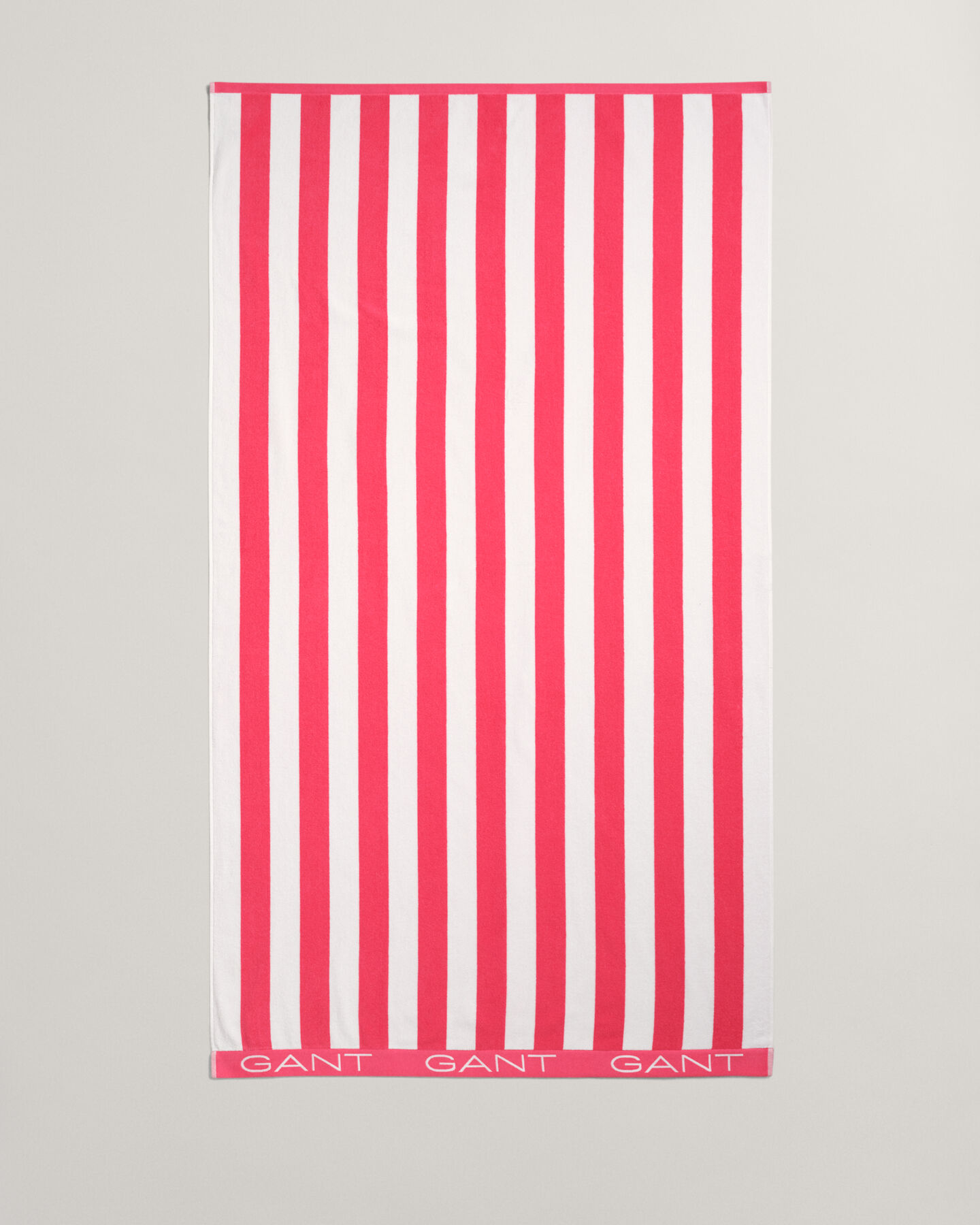 Strandlaken met blokstreep