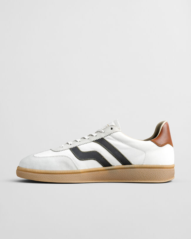 Cuzmo sneakers van suède en leer