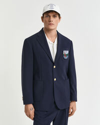 Relaxed Fit Badge Club Blazer