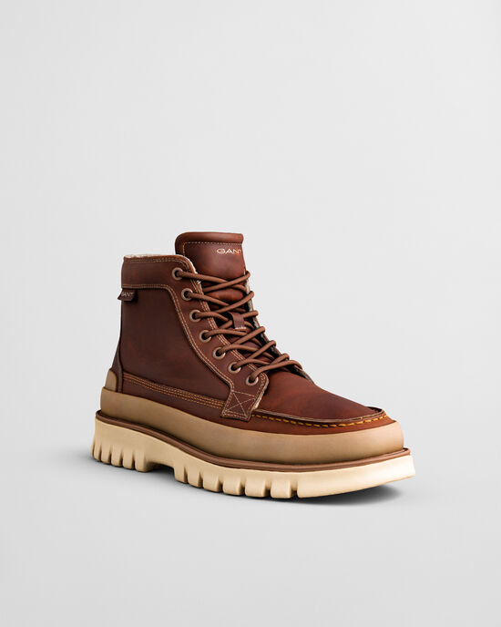 Nebrada halfhoge leren laarzen