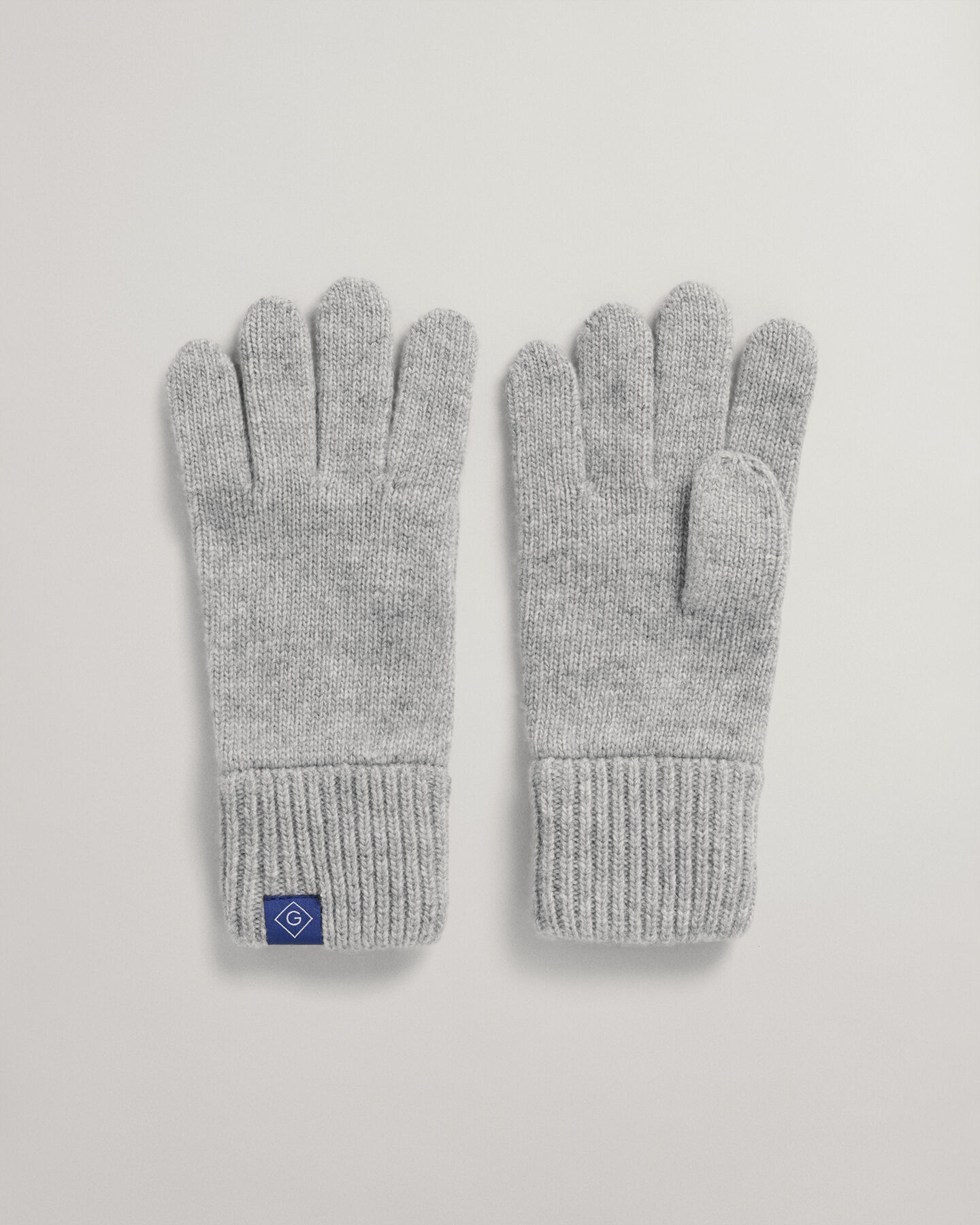 Gants en maille côtelée