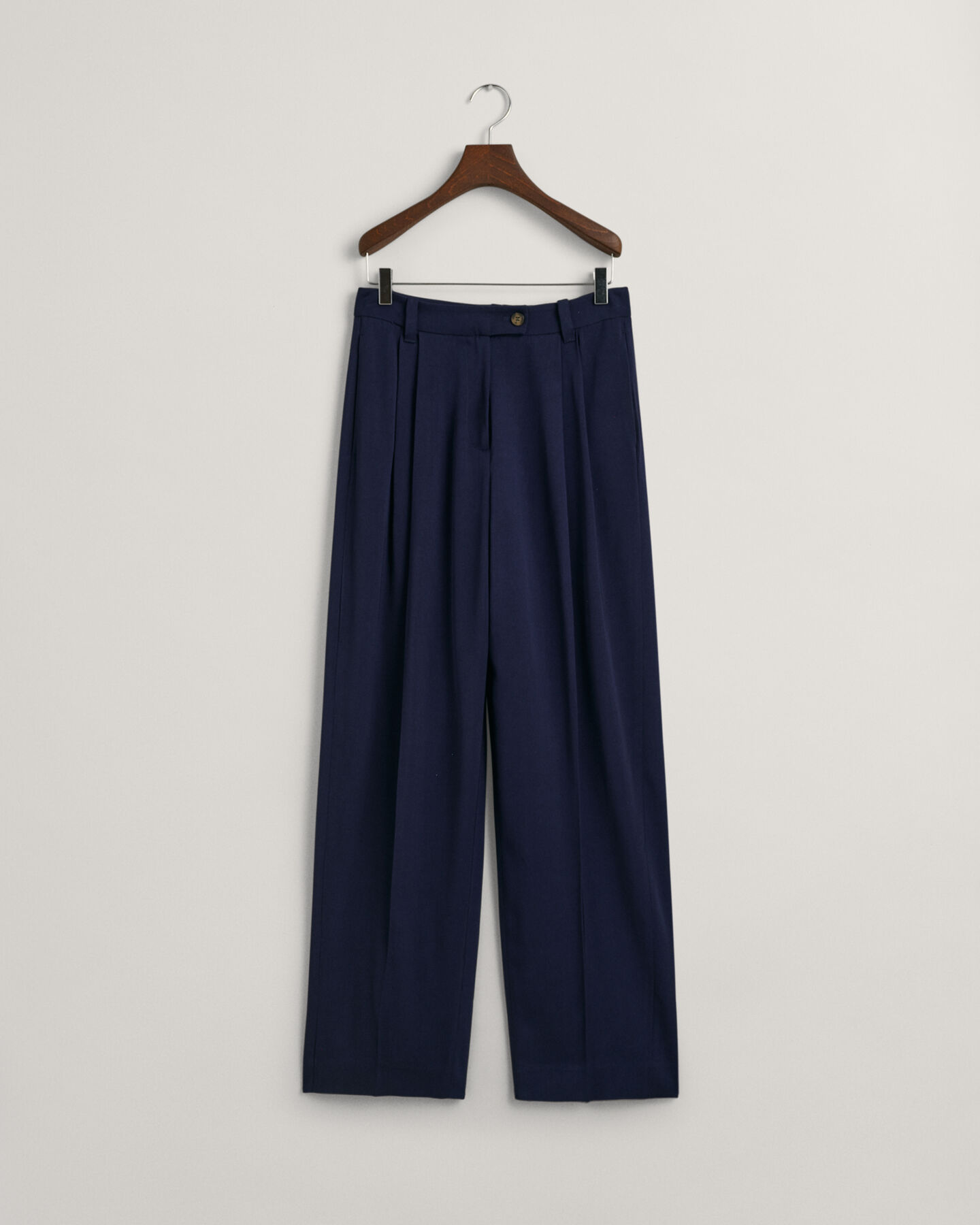 Loose Fit chino met lage taille en wijde pijpen