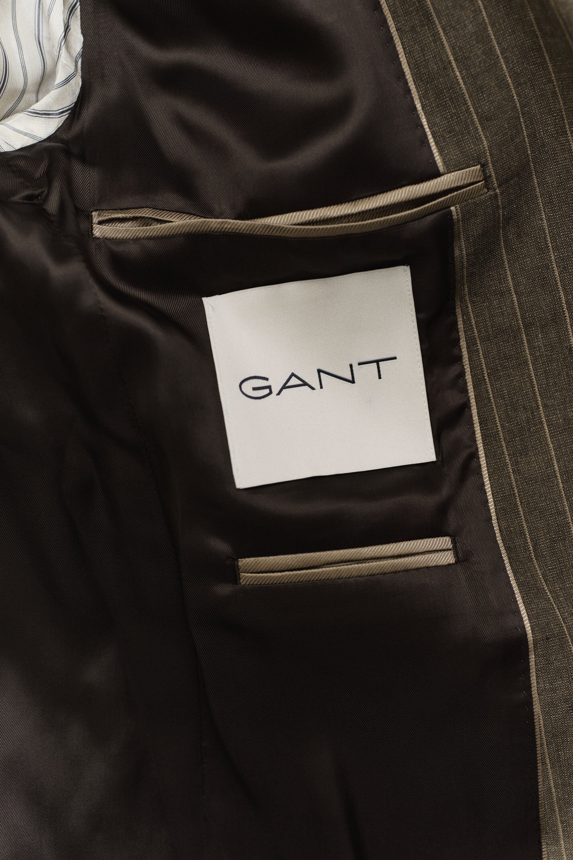 Veste de costume à rayures tennis