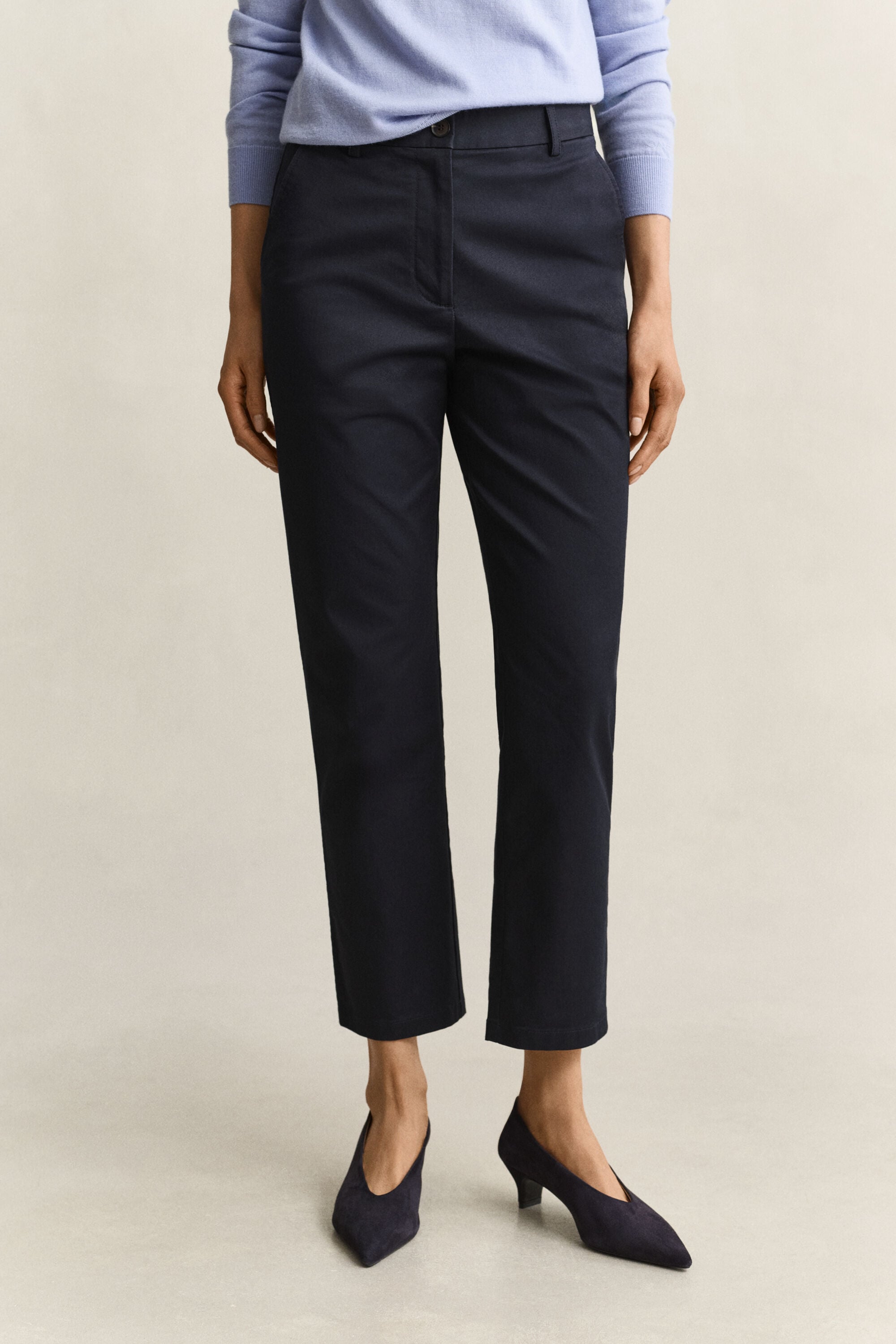 Pantalon chino slim classique