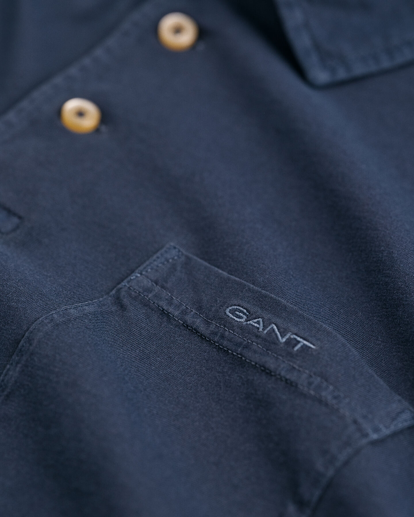 Sunfaded jersey poloshirt