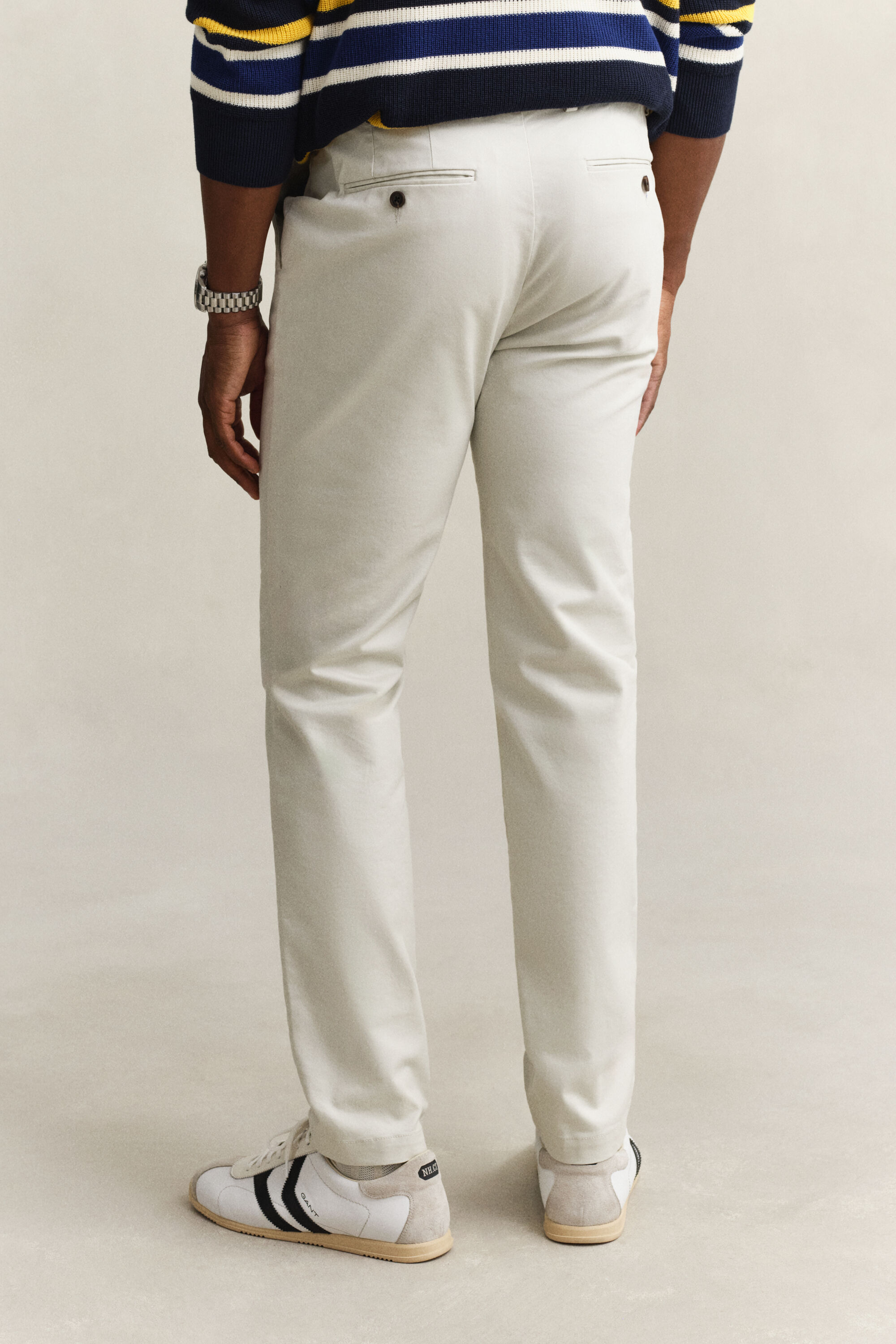 Pantalon chino élégant coupe slim