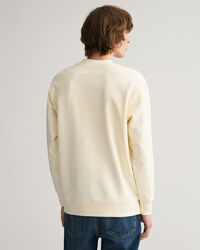 Monogram sweatshirt met ronde hals