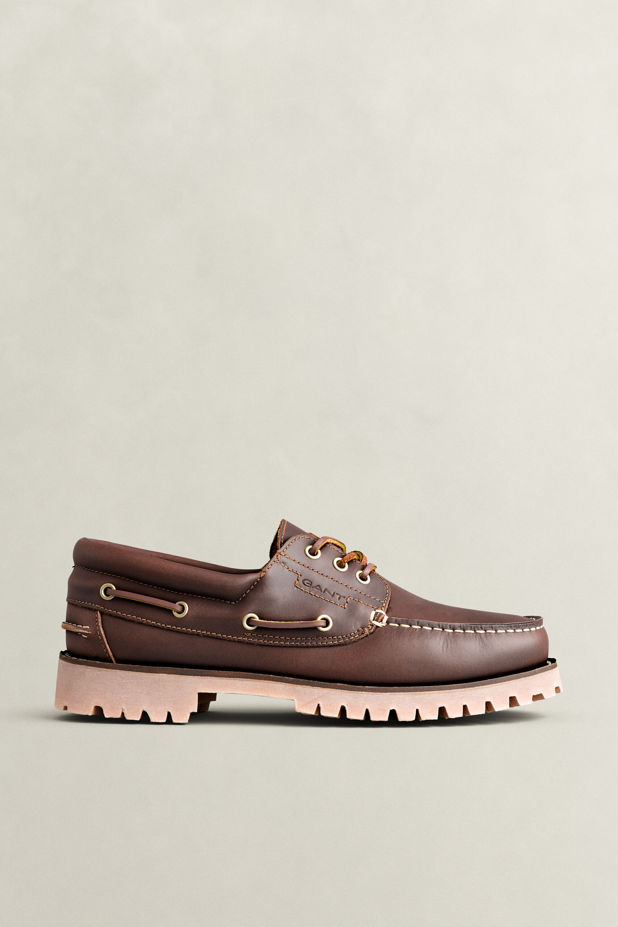 Tratton leren bootschoenen