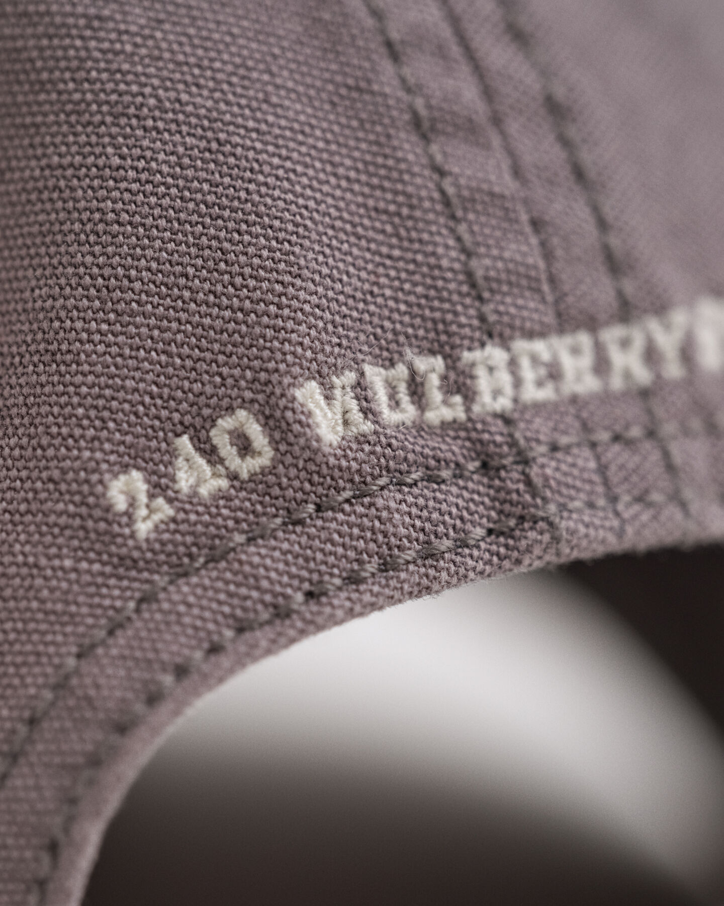 Casquette en toile délavée