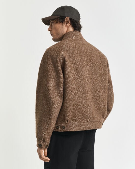 Veste en laine Harrington