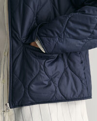 Veste matelassée à col