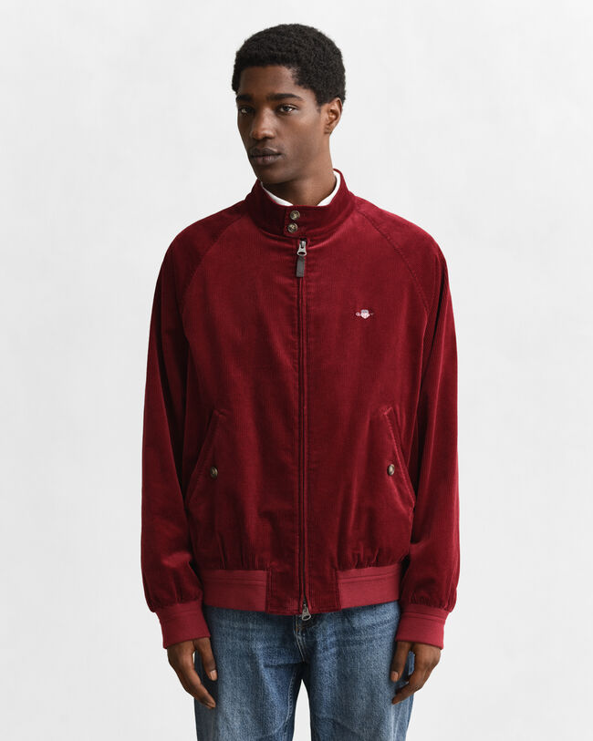 Veste en velours côtelé Harrington