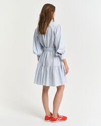 Robe en popeline à rayures Classic