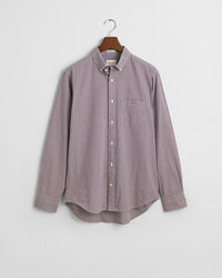 Chemise regular fit en popeline à petits carreaux vichy