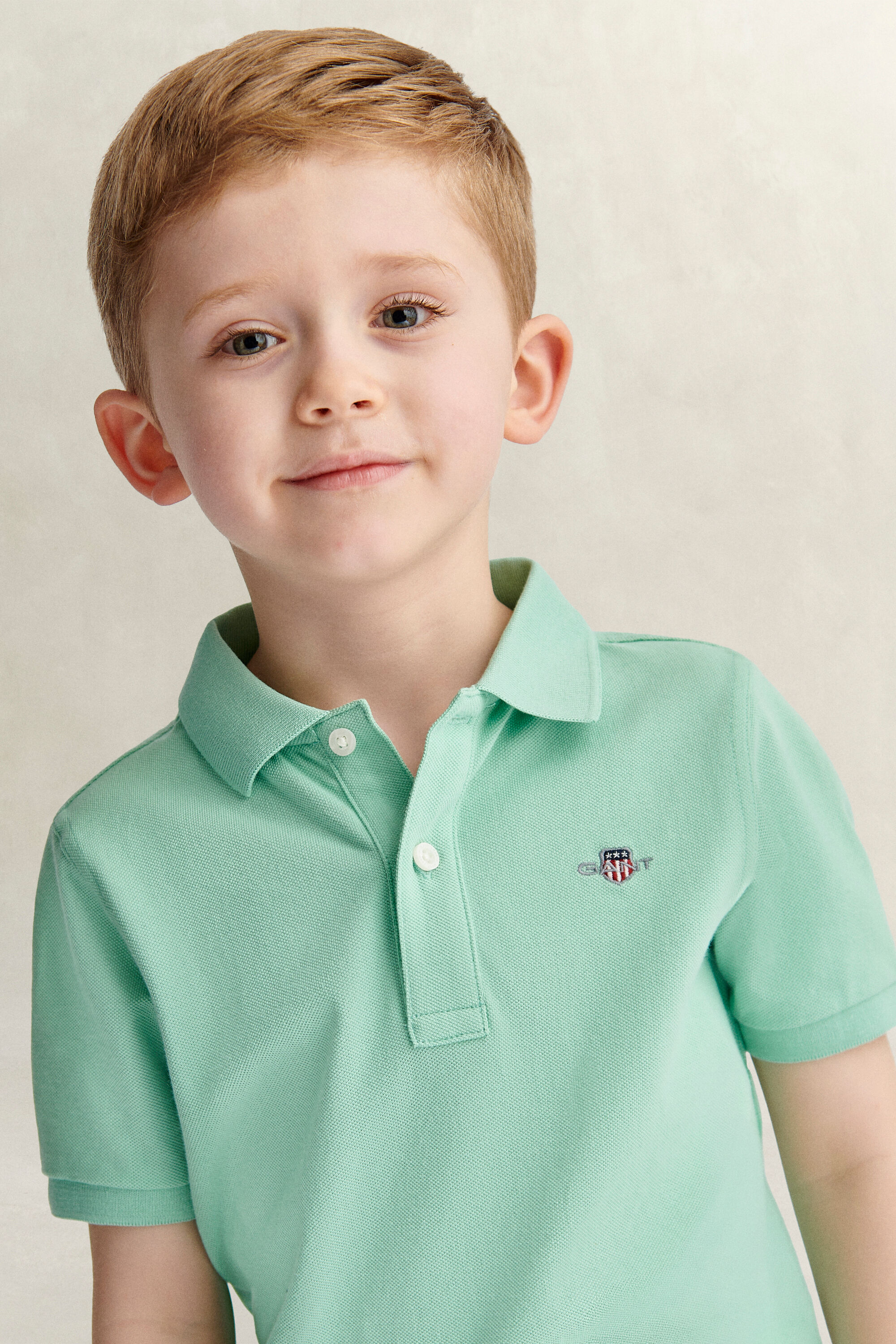 Polo en coton piqué Shield Enfant