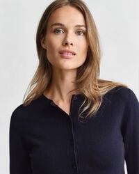 Lichtgewicht vest met ronde hals