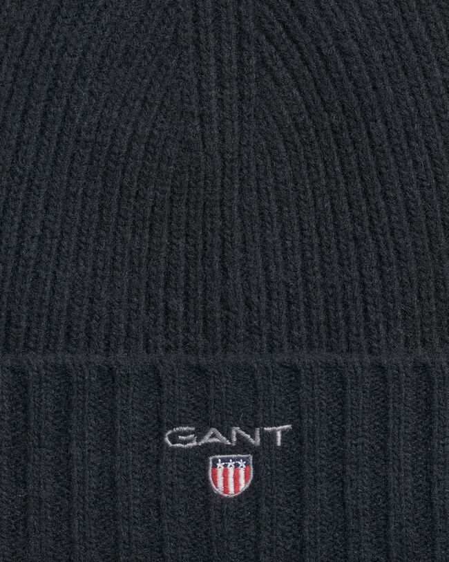 Wollen gevoerde beanie