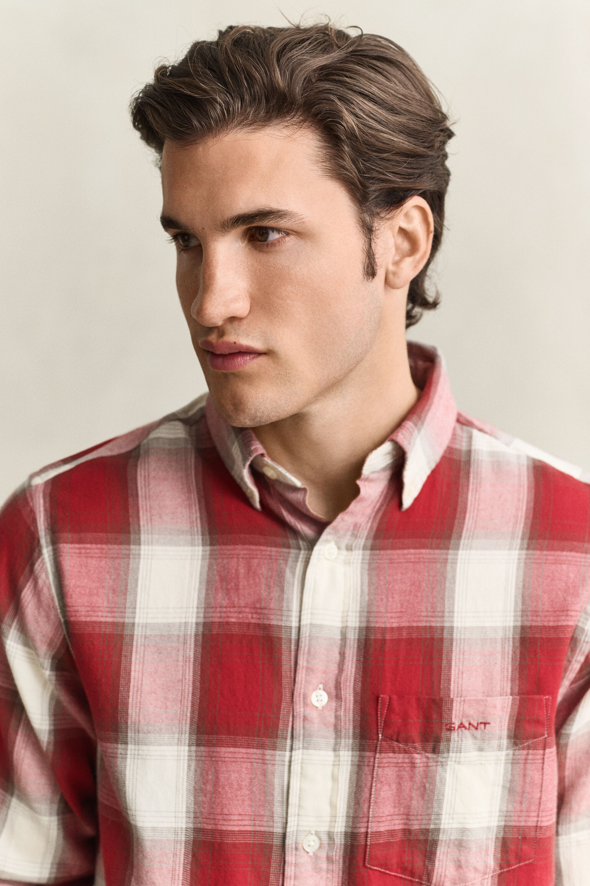 Geruit hemd van Windblown-flanel