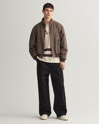 Veste en laine à carreaux Harrington