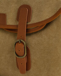 Visserstas van verwassen canvas