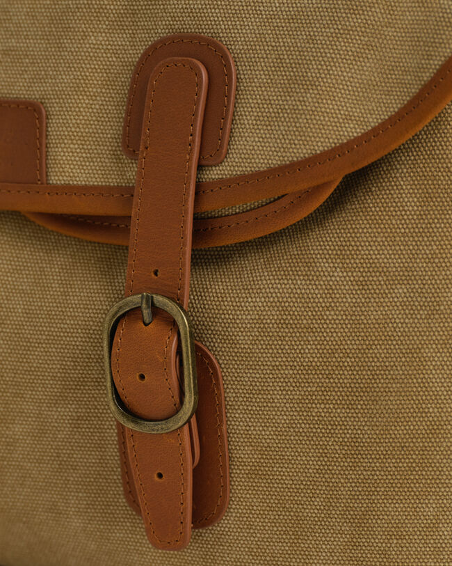 Visserstas van verwassen canvas