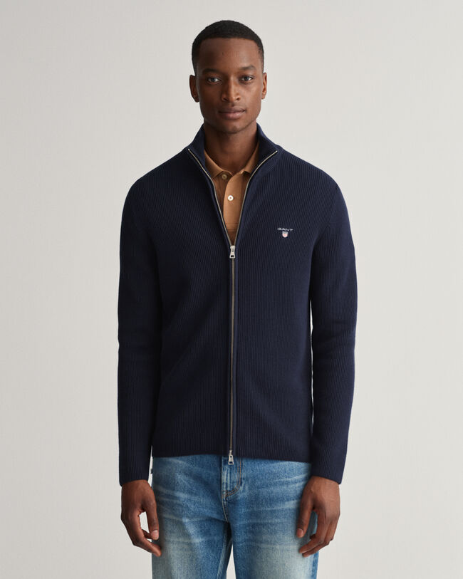 Ritsvest met ribstructuur