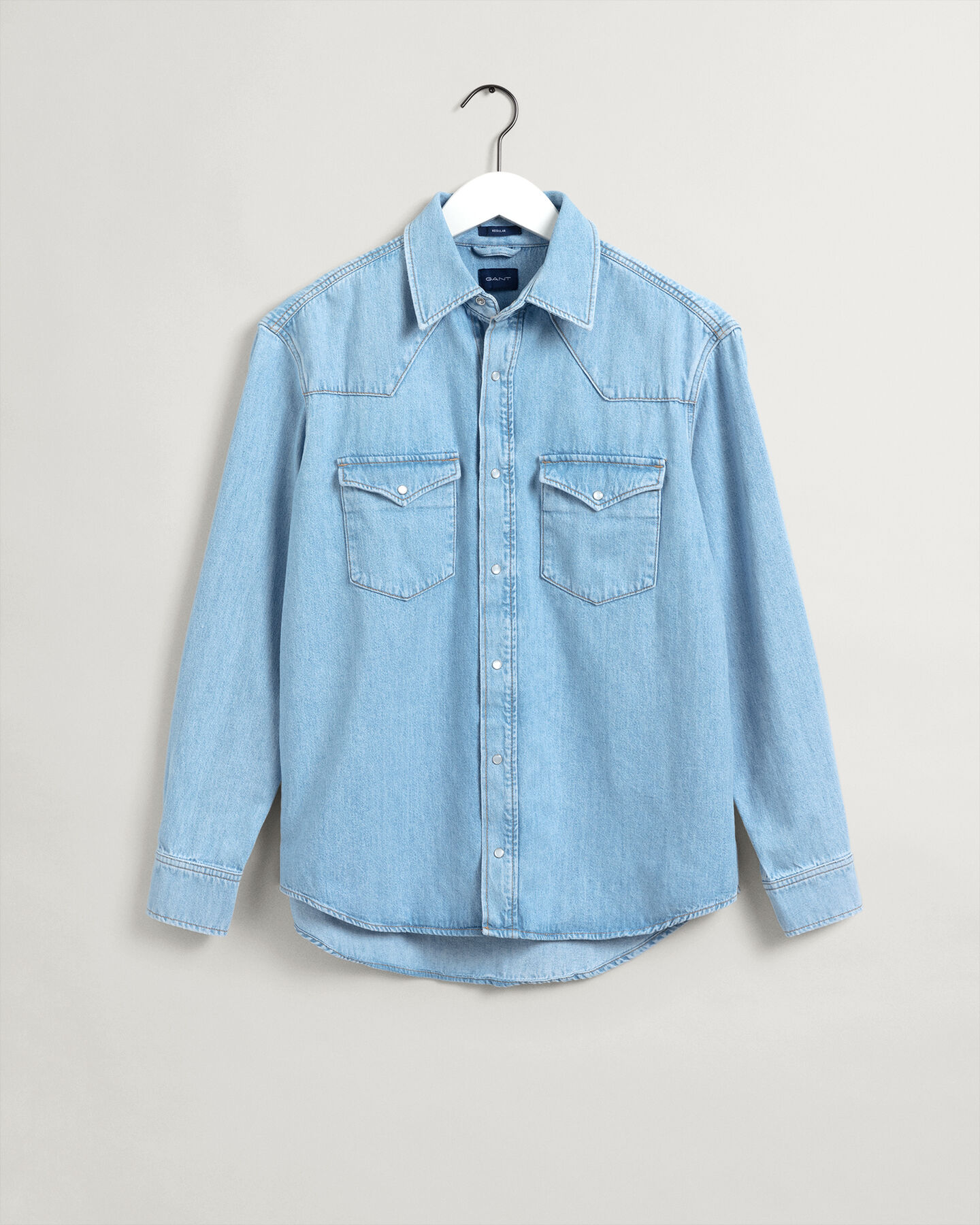 Chemise relaxed fit en denim Western