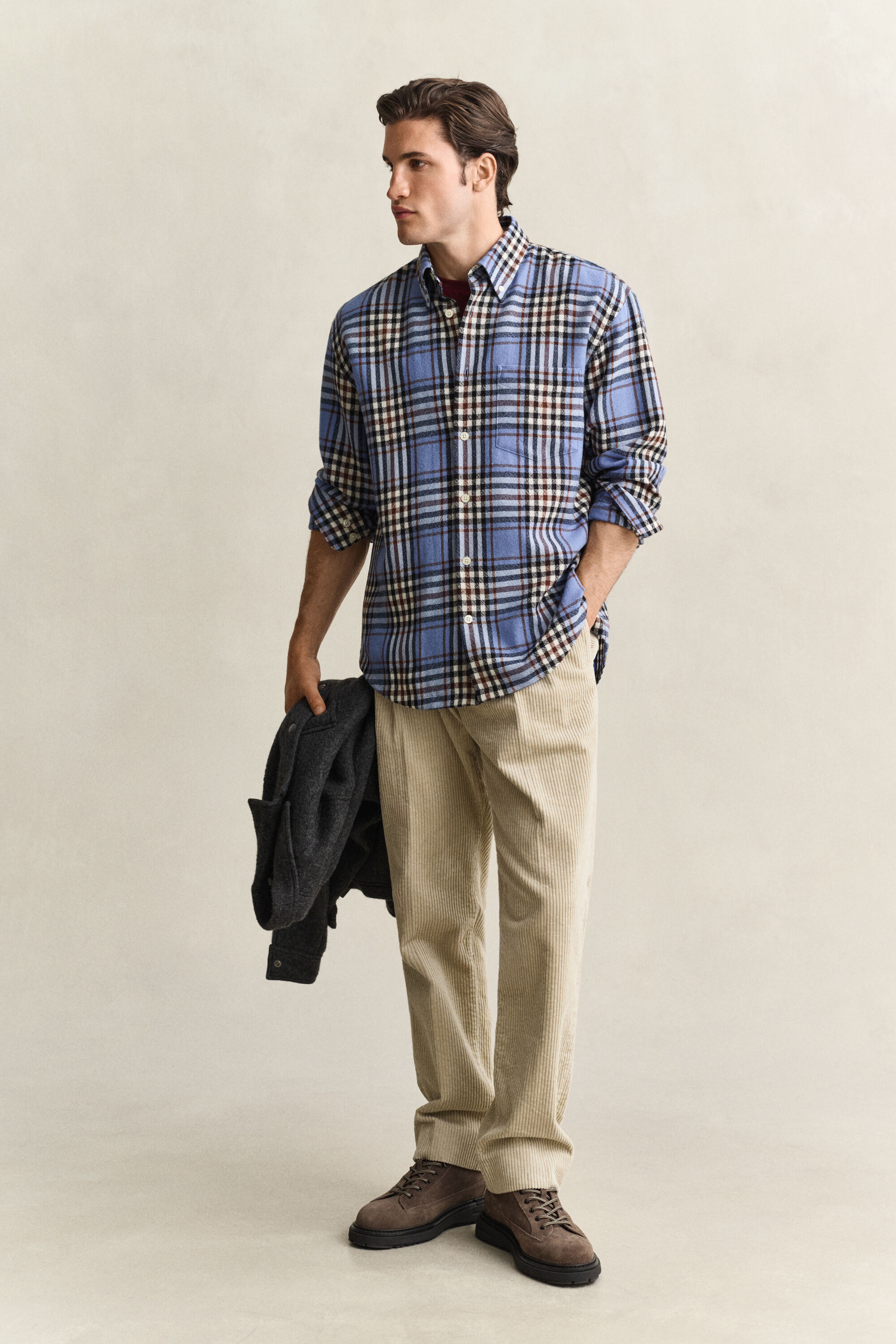 Chemise en laine haut de gamme