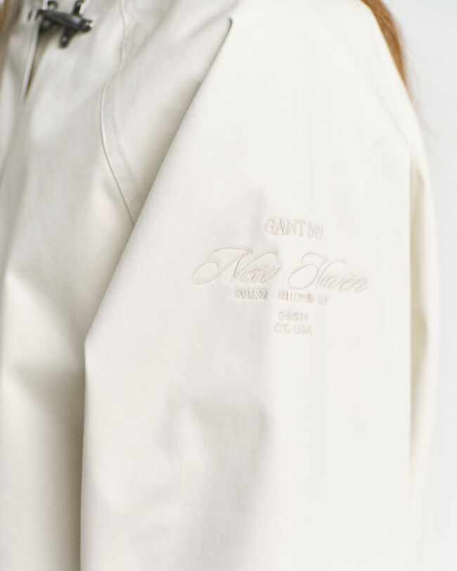 Sailing jack met contrasterende kraag