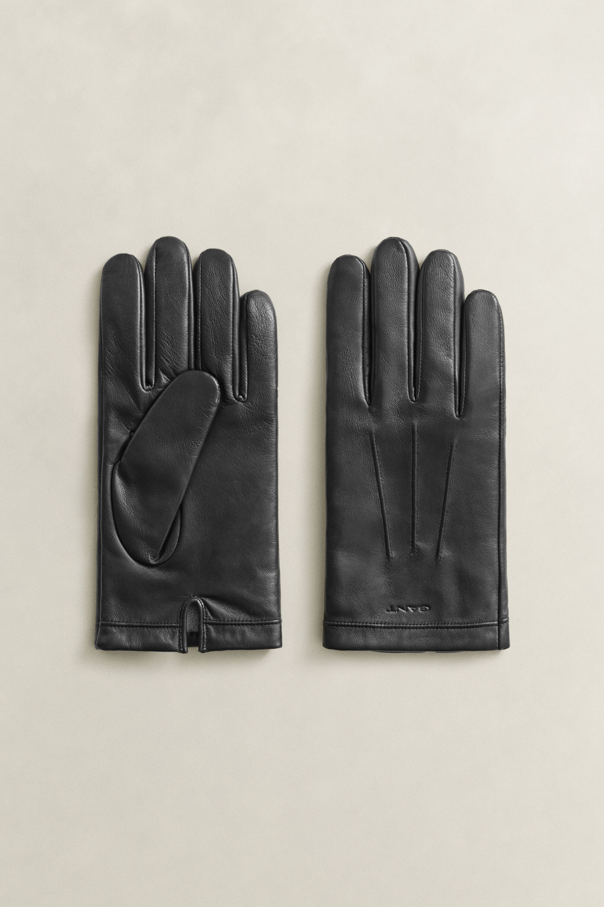 Gants en cuir d’agneau doublé de cachemire
